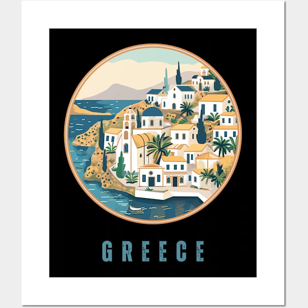 Greece Wall Art by Mary_Momerwids